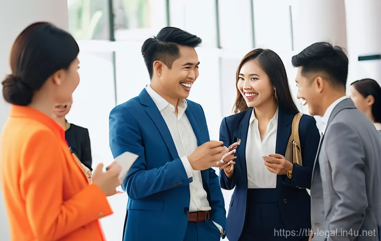 법률 이직 준비 과정 - **Prompt:** A bright, clean image of a young Thai professional, gender-neutral, in their late 20s, w...