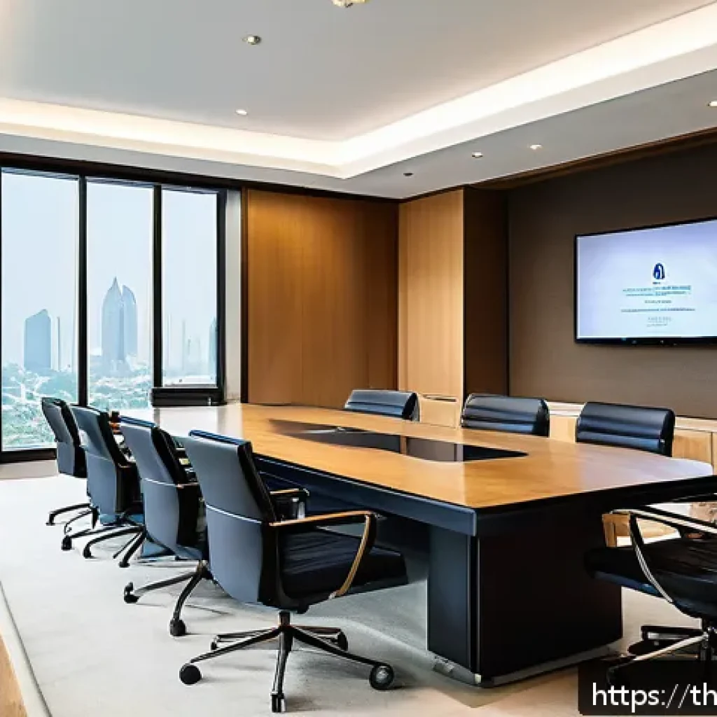 법률 자문가의 직무 환경 분석 - A modern Thai law office interior featuring a diverse team of professional lawyers collaborating aro...